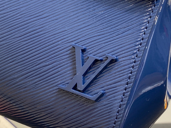 LV Cluny Bag Sapphire Blue Epi leather