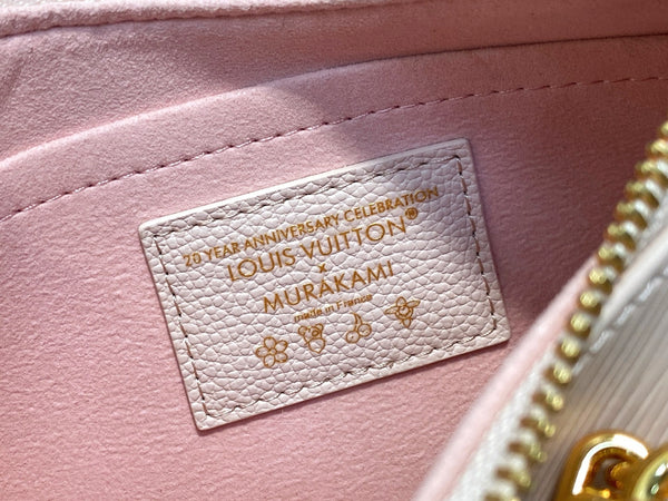 Marellini LV x TM Bag 19cm Pink Epi Leather 334109