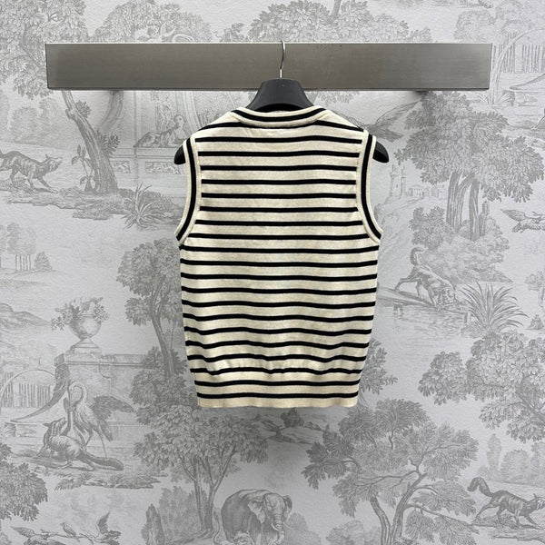 Celine 25C TRIOMPHE Wool Sleeveless 228962