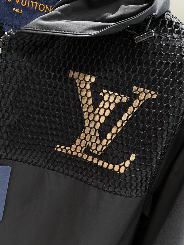 LV HOODED JACKET BLACK 238903