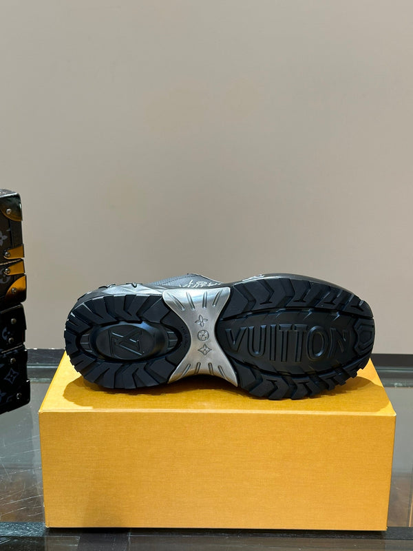 THICK-SOLED SNEAKER BLACK CALFSKIN