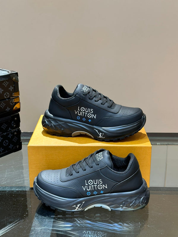 THICK-SOLED SNEAKER BLACK CALFSKIN