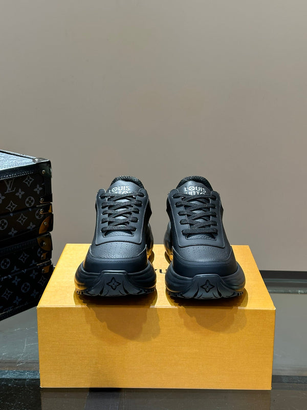 THICK-SOLED SNEAKER BLACK CALFSKIN