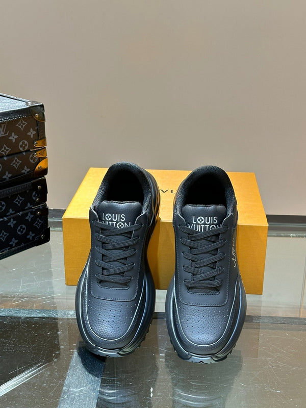 THICK-SOLED SNEAKER BLACK CALFSKIN