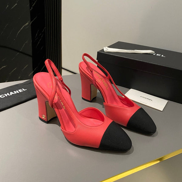 CC Slingback 95mm Red Lambskin
