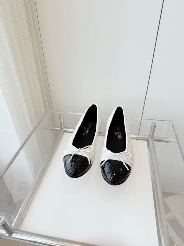 CC Ballerina in tessuto bianco 238773