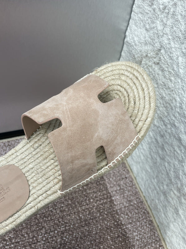 HM 25 Antigua Espadrilles Light Brown Suede