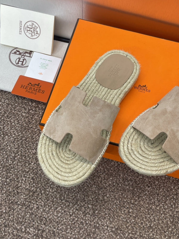 HM 25 Antigua Espadrilles Light Brown Suede
