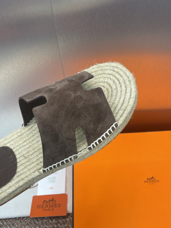 HM 25 Antigua Espadrilles Chocolate Suede