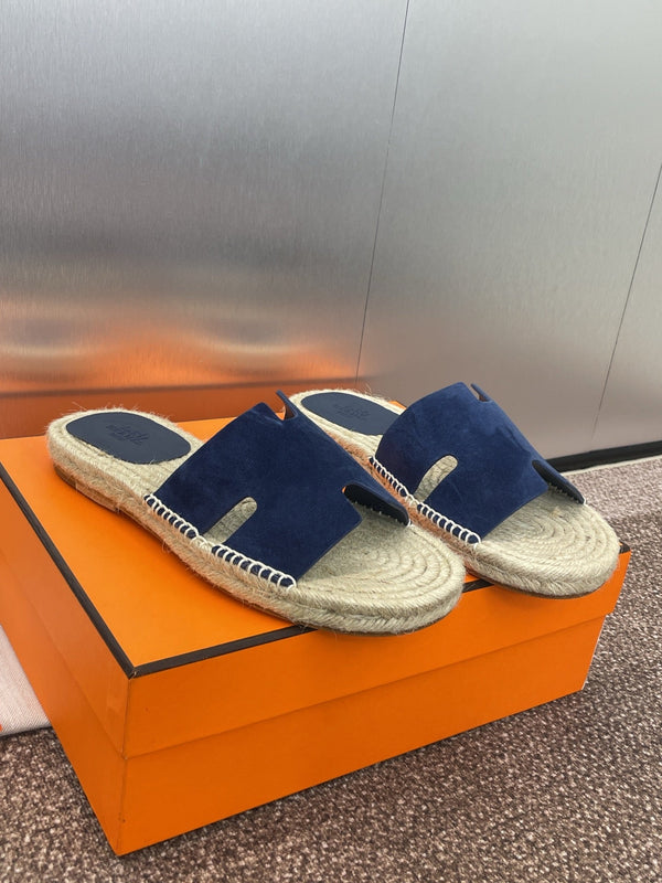 HM 25 Antigua Espadrilles Blue Suede