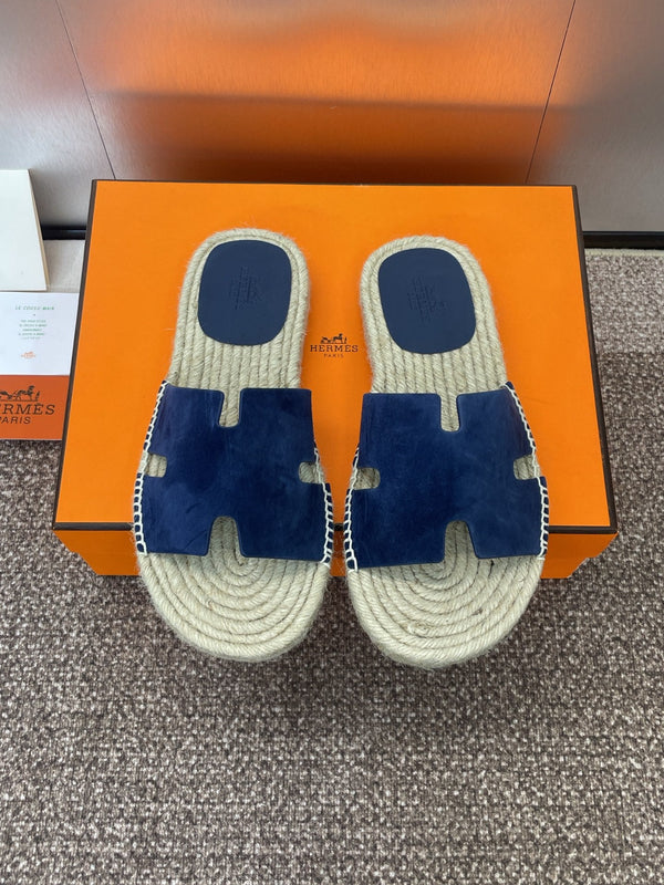 HM 25 Antigua Espadrilles Blue Suede