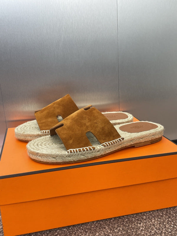 HM 25 Antigua Espadrilles Brown Suede