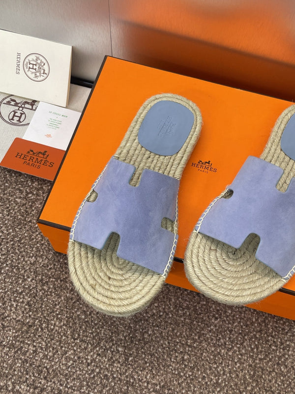 HM 25 Antigua Espadrilles Cloud Blue Suede
