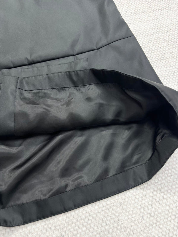 Prada Vest Dress Black Poliyamide