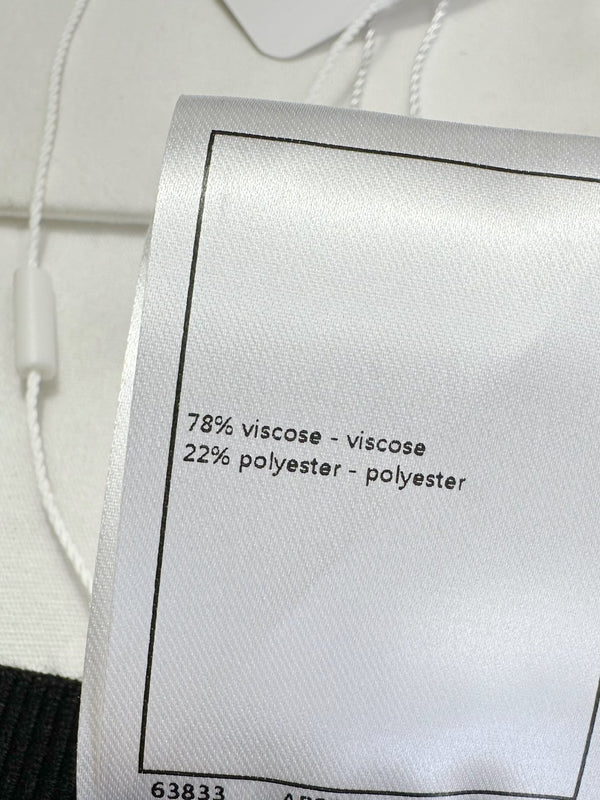 CC Cardigan In Black Wool Viscose