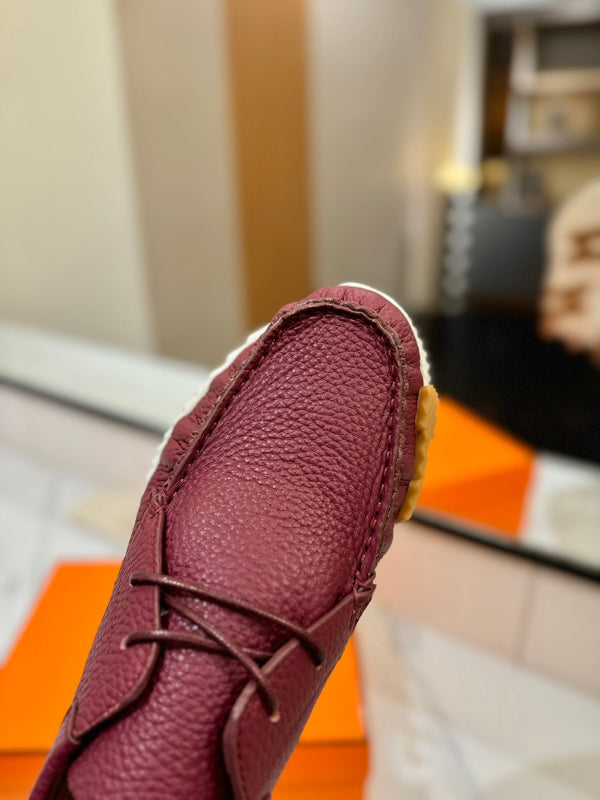 HM Increase Sneaker Red Purple Cowhide  983027