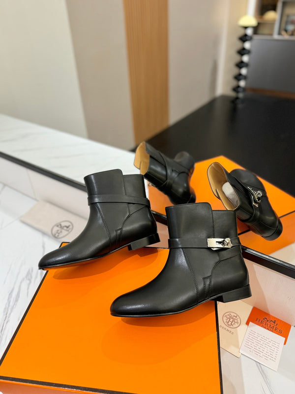 HM Neo Ankle Boot 15mm Black Cowhide 960840