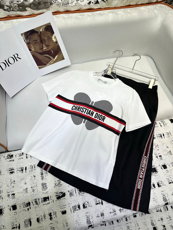 CD 25 Set White Red Black Cotton Polyester