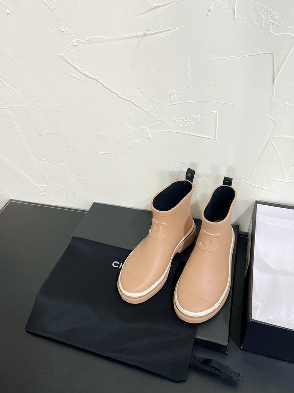 CC Ankle Boots Dark Beige Natural Rubber 949631