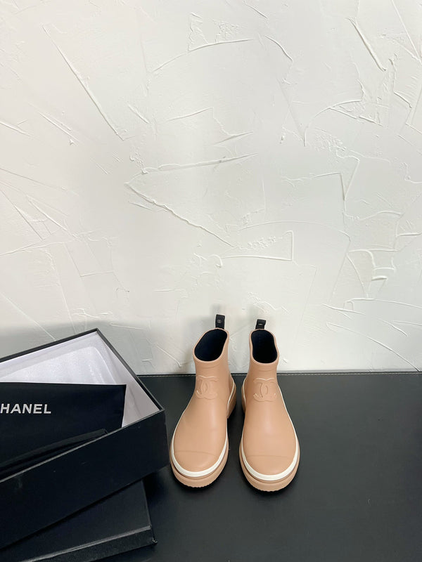 CC Ankle Boots Dark Beige Natural Rubber 949631