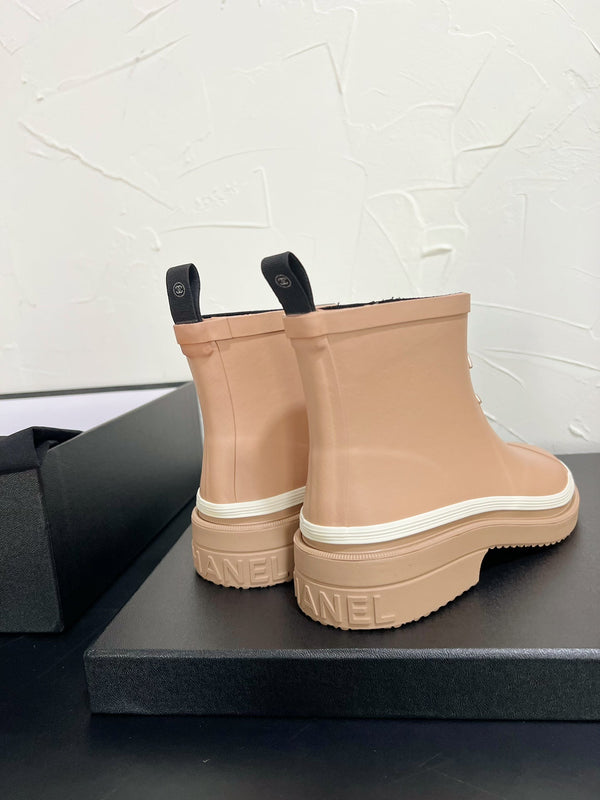 CC Ankle Boots Dark Beige Natural Rubber 949631