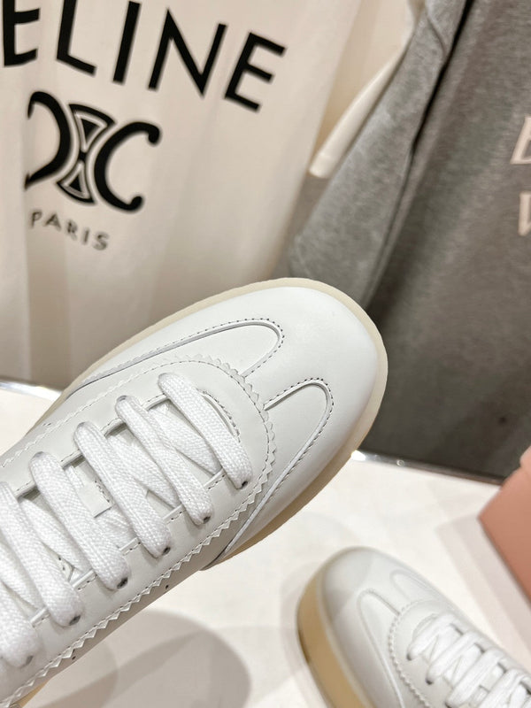 Miu Sneakers White Cowhide