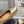 Alaila Biker Ballet Flats In Gold Cowhide 911444