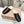 Miu Slippers Glossy Black Imported Sheepskin