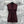 Prada 25 Sleeveless Waist Dress Red Burgundy Polyester