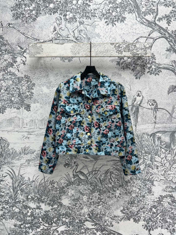 LV 25 Floral Vest Multicolor Polyester