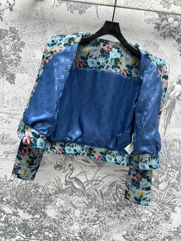 LV 25 Floral Vest Multicolor Polyester