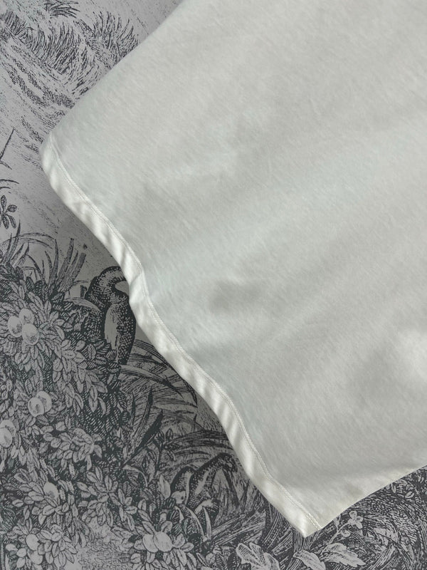 Celine 25 Embroidered Logo T-shirt White mix Black Cotton Polyester