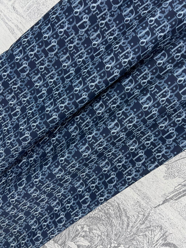 CD 25 Elastic Pants Blue Polyester