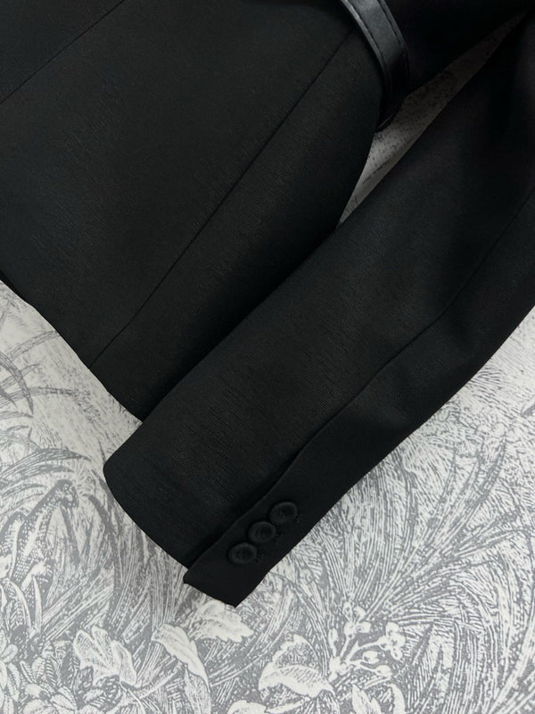 CD 25 Suit Black Polyester