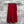 CD 25 Bow Skirt Red Cotton Polyester