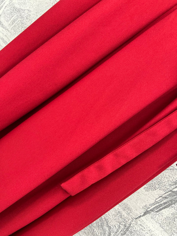 CD 25 Bow Skirt Red Cotton Polyester