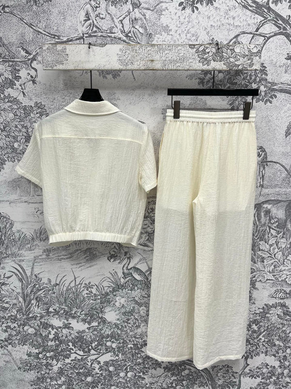 CD 25 Casual Suit Beige Polyester