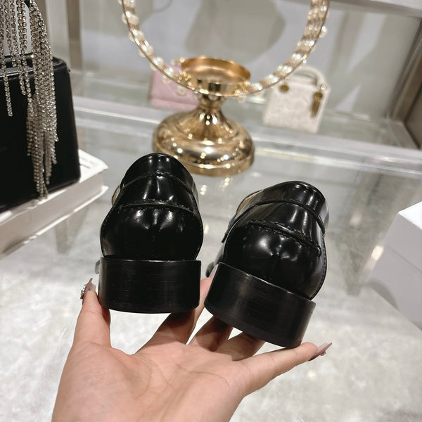 CD 25 Loafers Black Patent Leather 306929