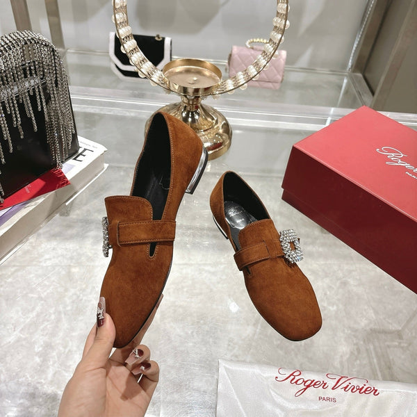 Viv 25 Loafer Dark Brown Cowhide Lambskin 317470