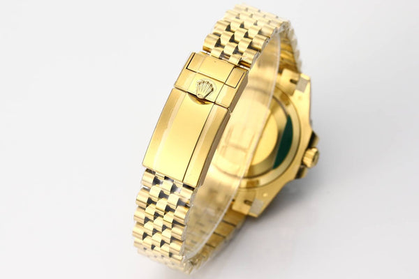 Rolex 25 GMT- Master 40mm Gold Black Dial