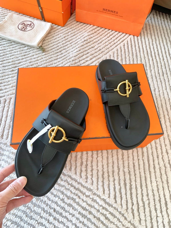 HM Joyce Sandal Black Lambskin 963499