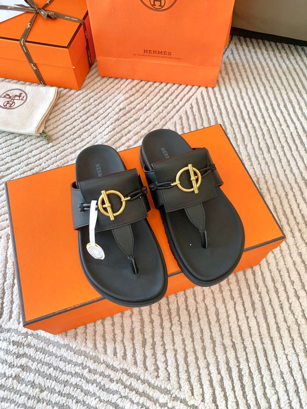 HM Joyce Sandal Black Lambskin 963499