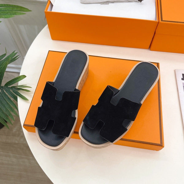 Eze 65 Sandal Black Suede