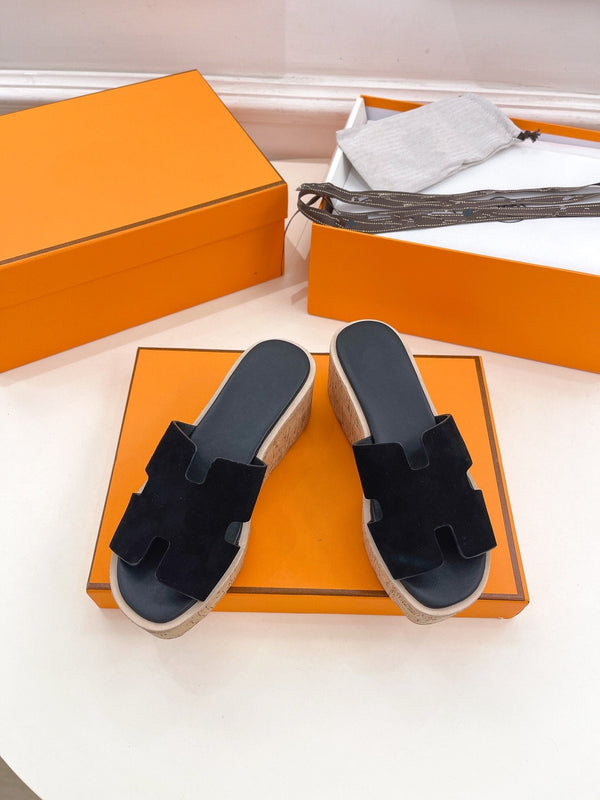 Eze 65 Sandal Black Suede