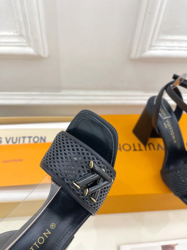 shake platform 90 black calfskin