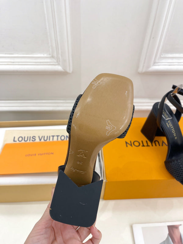 shake platform 90 black calfskin