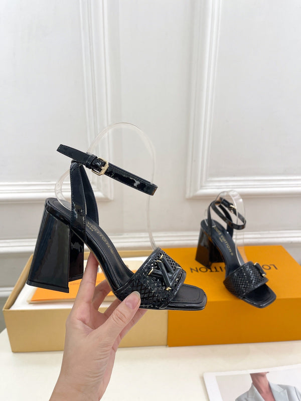 shake platform 90 black patent calfskin