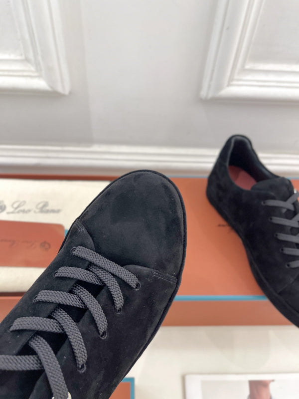 LP Nuage Sneaker In Black Suede 988277