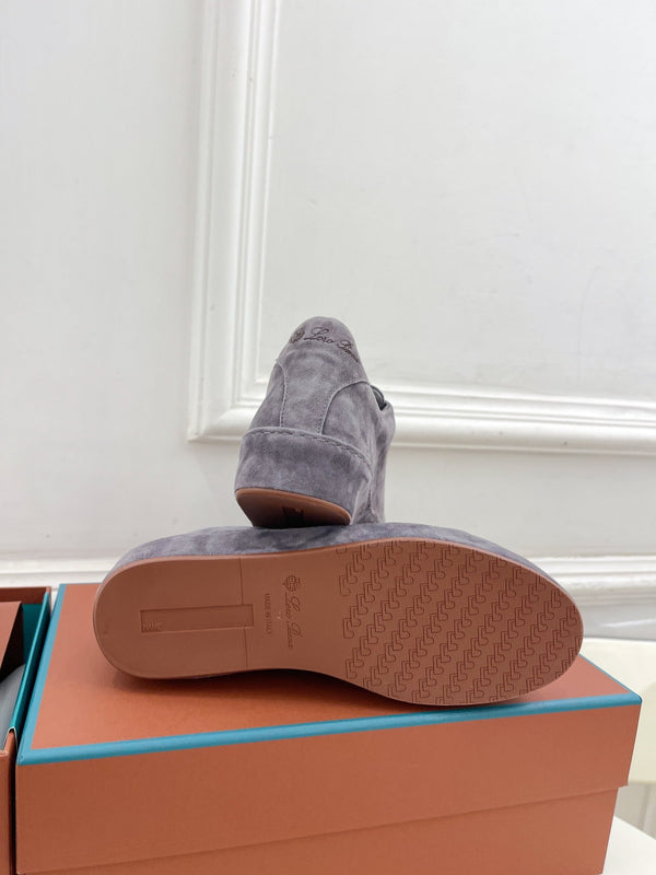 LP Nuage Sneaker In Grey Suede  988281