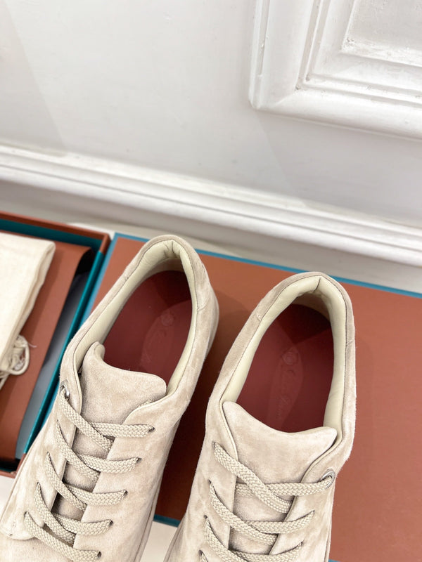 LP Nuage Sneaker In Light Beige Suede 988287